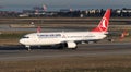 Airplane Takeoff from Airport Royalty Free Stock Photo