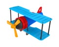 Airplane Toy Isolated Royalty Free Stock Photo