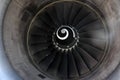 Airplane Turbine Spinning