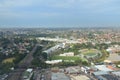 Aerial view of the city of Sydney