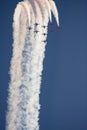 Airplanes during the airshow.