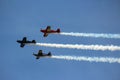 3 Airplanes in Formation Royalty Free Stock Photo