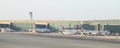 Airplanes of Quatar Airlines at the airport