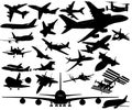 Airplanes in Vector Art