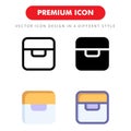 Airpods icon pack isolated on white background. for your web site design, logo, app, UI. Vector graphics illustration and editable