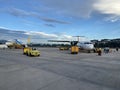 Airport Apron Flight Line Ramp or Tarmac of Dumaguete-Sibulan Airport Photo