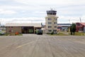 Airport of Balmaceda, Chile Royalty Free Stock Photo