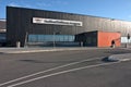 Airport building at Longyearbyen (Svalbard) Royalty Free Stock Photo