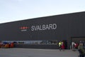 Airport building at Longyearbyen (Svalbard)