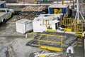 Airport cargo loading platform at MIA