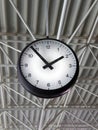 Airport Clock Royalty Free Stock Photo