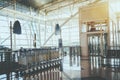 Airport contemporary interior Royalty Free Stock Photo