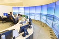 Airport control room Royalty Free Stock Photo