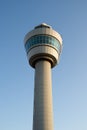 Airport control tower. Royalty Free Stock Photo