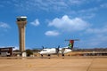 Airport control tower Royalty Free Stock Photo