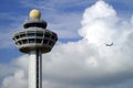 Airport control tower Royalty Free Stock Photo