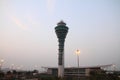 Airport control tower at Guangzhou Baiyun airport