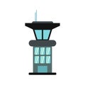 Airport control tower icon