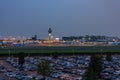 Airport control tower at Schiphol airport the Netherlands.