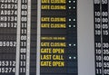 Airport Departure Board