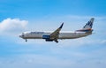 AIRPORT FRANKFURT,GERMANY: JUNE 23, 2017: Boeing 737 SunExpress