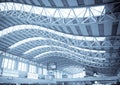 airport hall architecture Royalty Free Stock Photo