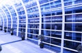 Airport Interior, Hong Kong Royalty Free Stock Photo