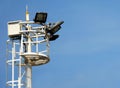 Airport light tower Royalty Free Stock Photo