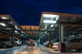 Airport Parking Garage Royalty Free Stock Photo