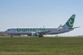 Airport Prague Ruzyne-LKPR, Boeing 737-800 Transavia