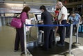 Airport, registration for a flight