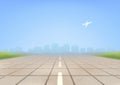 Airport runway