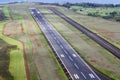 Airport Runway, Lihue, Kauai, Hawaii, USA Royalty Free Stock Photo