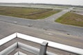 Airport runway and taxiway