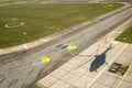 Airport runway in Timisuara - Romania