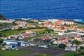 Airport in Santa Cruz das Flores, Flores Island, Azores, Portugal Royalty Free Stock Photo