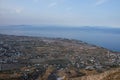 The Airport of Santorini Royalty Free Stock Photo