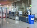 Airport security check Royalty Free Stock Photo