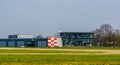 The Airport seppe Breda main building, Bosschenhoofd, The Netherlands, March 30, 2019 Royalty Free Stock Photo