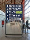 Airport signs