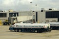 Airport tanker truck at Philadelphia Airport, USA