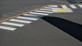 Airport Tarmac markings Royalty Free Stock Photo