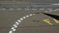 Airport Tarmac markings Royalty Free Stock Photo