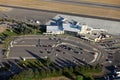 The Idaho Falls Regional airport terminal in Idaho Falls Idaho. Royalty Free Stock Photo