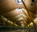 Airport terminal, T4 Madrid Royalty Free Stock Photo