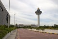 Airport Traffic Control Tower 2 Royalty Free Stock Photo