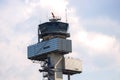 Airport traffic security tower Royalty Free Stock Photo