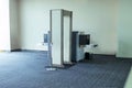 Airport TSA Security Check Scanner Machine Royalty Free Stock Photo