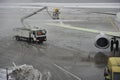 Airport under Snow