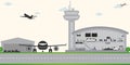 Airport vector